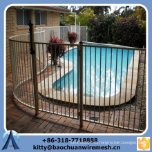 Diseños de aluminio de la cerca de la piscina, Esgrima de aluminio de la piscina con el polvo cubierto